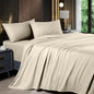 Shilucheng 6 Piece Queen Sheet Sets, Cooling Sheets, Dark Grey