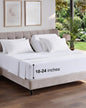 CGK Extra Deep King Sheet Set - 6pc Cooling Sheets - White