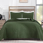 Exclusivo Mezcla Reversible Full Queen Quilt Bedding Set, Grey