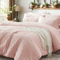 Zzlpp Queen Comforter Set 7 Piece, Green Bed in a Bag Queen Bedding Sets