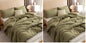 ROSGONIA King Size Comforter Set Olive Green, 3pcs (1 Boho Comforter & 2 Pillowcases), Lightweight Bedding Blanket All Season Bedspreads Quilt