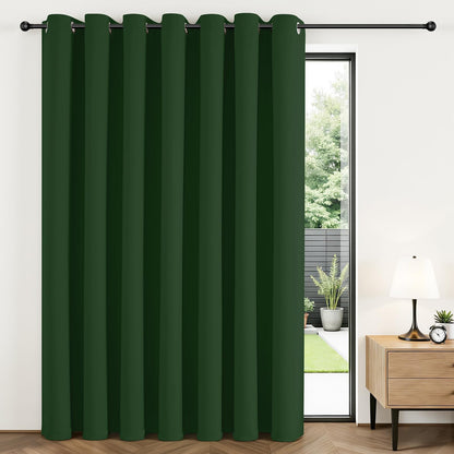 Joydeco Blackout Patio Sliding Door Curtains, Privacy Room Divider Curtains