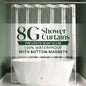 Utopia PEVA Clear Shower Curtain Liner, Shower Liner, 72x72 Inch, 8G