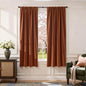 Lazzzy Blackout Curtains Thermal Insulated Curtains Room Window Drapes Super Soft Luxury Curtains for Living Room Bedroom Rod Pocket 2 Panels, 96 Inch Lined | Beige