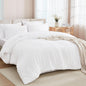 Andency King Size Comforter Set, Dark Emerald Green, 7 Pieces