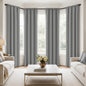 MIULEE Black Blackout Curtains 63 Inch Length for Bedroom Set of 4 Panels
