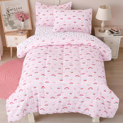 david's kids 4 Piece Toddler Bedding Set - Soft Breathable Toddler Bedding Set for Boys Girls, Includes Quilted Comforter, Flat Sheet, Fitted Sheet and Pillowcase, Dinosaur Navy