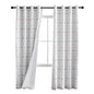 MYSKY HOME Kids Blackout Curtains for Boys Bedroom 84 Inch Long 100% Light Blocking Cute Curtains for Playing Room 2 Panels Grommet Nursery Drapes with Rainbow Pom Pom Sheer 2 Layered 50W x 84L