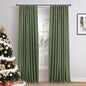 INOVADAY 100% Blackout Curtains for Bedroom Black Out Curtains 84 Inch Long