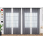 SpaceDresser Sheer Voile Curtains for Living Room 84 Inch Long 2 Panels