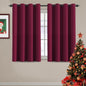 H.VERSAILTEX 100% Blackout Curtains for Bedroom Black Out Curtains 96 inch Thermal Insulated Long Blackout Curtains for Living Room, Energy Saving Curtains for Patio Door Grommet (1 Panel, Jet Black)