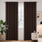 Joydeco Blackout Curtains for Bedroom, Black out curtains 96 inch long 2 Panels, Long Black Drapes with Rod Pocket Back Tab, Room Darkening Noise Reducing & Wrinkle-Free Drapes for Living Room Windows