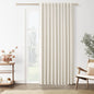 Guken Cream Linen Blackout Curtains 84 Inch Length 2 Panels Set for Living Room Bedroom Back Tab Thermal Insulated 100% Black Out Drapes Room Darkening Window Curtain Ivory Natural Beige