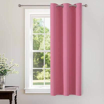 ChrisDowa Blackout Curtains Door Curtain for Doorway Privacy Closet Drapes