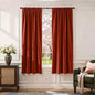 Lazzzy Blackout Curtains Thermal Insulated Curtains Room Window Drapes Super Soft Luxury Curtains for Living Room Bedroom Rod Pocket 2 Panels, 96 Inch Lined | Beige