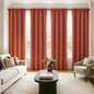 MIULEE Black Blackout Curtains 63 Inch Length for Bedroom Set of 4 Panels