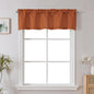 Chyhomenyc 2 Panels White Kitchen Curtains 36 Inch Length Tier Curtain