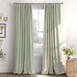 INOVADAY 100% Blackout Curtains for Bedroom Black Out Curtains 84 Inch Long