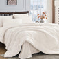 HEVUMYI 7-Piece Full Comforter Set, Dark Grey Bed in a Bag
