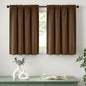 MIULEE Halloween Black Blackout Curtains for Bedroom Room 40"x63" 2 Panels