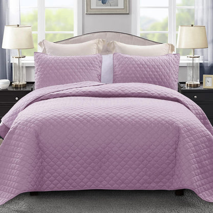 Exclusivo Mezcla Reversible Full Queen Quilt Bedding Set, Grey
