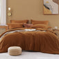 Queen Comforter Set-7 Pieces Soft Prewashed Bed in a Bag Queen Bedding Sets