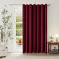 ChrisDowa Blackout Curtains Door Curtain for Doorway Privacy Closet Drapes