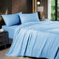Shilucheng 6 Piece Queen Sheet Sets, Cooling Sheets, Dark Grey