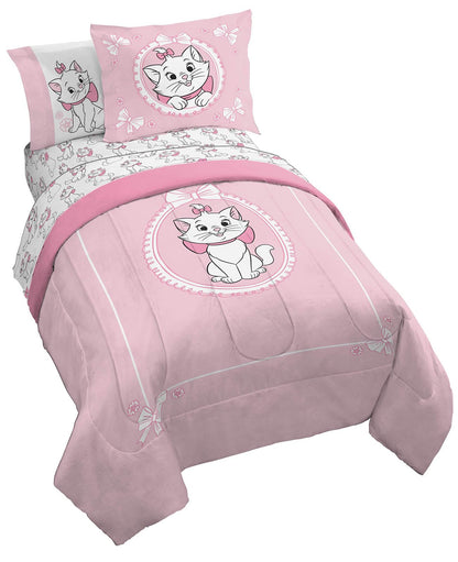 KPOP Demon Hunters Twin Comforter Set 5 Piece Kids Cartoon Bedding, Purple