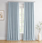 INOVADAY 100% Blackout Curtains for Bedroom Black Out Curtains 84 Inch Long