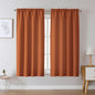 Chyhomenyc 2 Panels White Kitchen Curtains 36 Inch Length Tier Curtain