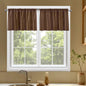 SpaceDresser Sheer Voile Curtains for Living Room 84 Inch Long 2 Panels