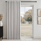 Topfinel Cream Linen Blackout Curtains 84 Inch Long for Bedroom Living Room, Ivory Pinch Pleat Back Tab Full Blackout Drapes Farmhouse Boho Curtains for Window, White Neutral Curtains 52" X 84" 7 FT