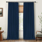 INOVADAY 100% Blackout Curtains for Bedroom Black Out Curtains 84 Inch Long