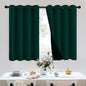 SimpleHome Cream 100% Blackout Curtains Room Darkening Living Room 84 Inch