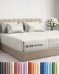 CGK Extra Deep King Sheet Set - 6pc Cooling Sheets - White