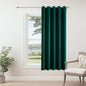 ChrisDowa Blackout Curtains Door Curtain for Doorway Privacy Closet Drapes
