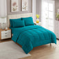 Full Size Comforter Set with Sheets - 7-Piece Bedding Collection - 1 Comforter, 1 Fitted Sheet, 1 Flat, 4 Pillowcases - Deep Pocket - Soft & Breathable Premium Quality - Ideal for All Seasons, Gray
