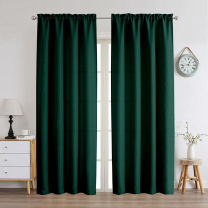 Chyhomenyc 2 Panels White Kitchen Curtains 36 Inch Length Tier Curtain