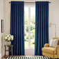 Lazzzy Blackout Curtains Thermal Insulated Curtains Room Window Drapes Super Soft Luxury Curtains for Living Room Bedroom Rod Pocket 2 Panels, 96 Inch Lined | Beige