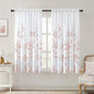 HOMEIDEAS Kitchen Curtains, Short Non-See-Through Privacy Curtains 30"X36"