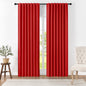Joydeco Blackout Curtains for Bedroom, Black out curtains 96 inch long 2 Panels, Long Black Drapes with Rod Pocket Back Tab, Room Darkening Noise Reducing & Wrinkle-Free Drapes for Living Room Windows