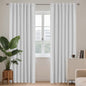 Joydeco Blackout Curtains for Bedroom, Black out curtains 96 inch long 2 Panels, Long Black Drapes with Rod Pocket Back Tab, Room Darkening Noise Reducing & Wrinkle-Free Drapes for Living Room Windows