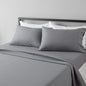 Amazon Basics Lightweight Super Soft Easy Care Breathable Microfiber 4 Piece Bed Sheets Set with 14-Inch Deep Pockets, Full, Navy Blue, Solid