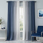 Burnt Orange Curtains 84 Inch Length for Living Room,2 Panels