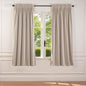 Lazzzy Blackout Curtains Thermal Insulated Curtains Room Window Drapes Super Soft Luxury Curtains for Living Room Bedroom Rod Pocket 2 Panels, 96 Inch Lined | Beige