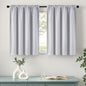 MIULEE Halloween Black Blackout Curtains for Bedroom Room 40"x63" 2 Panels