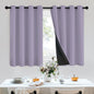 SimpleHome Cream 100% Blackout Curtains Room Darkening Living Room 84 Inch