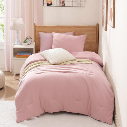 Full Size Comforter Sets-7 Pieces Ultra Soft Bed in a Bag Full Bedding Sets