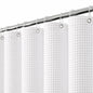 Colorful Star 256GSM Cotton Waffle Shower Curtain, Sage Green, 72 x 72